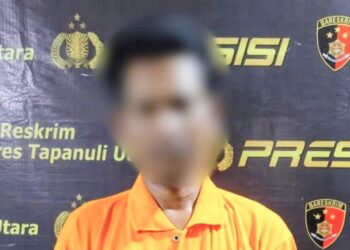 Pelaku cabul yang ditangkap Polres Taput