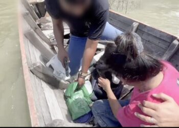 Kejar Kejaran, Lanal TBA Tangkap Seorang Wanita Bawa 1 Kg Lebih Sabu Dari Malaysia
