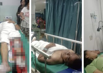 Tiga orang korban tabrakan beruntun
