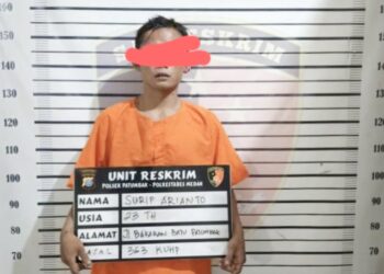 Pelaku pencurian sepeda motor yang ditangkap Polsek Patumbak