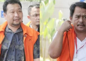 Rekanan Bupati Labuhanbatu saat ditangkap KPK. (Foto Ist)