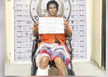 Hendri Sianipar alias Hendrik Tato residivi pencurian (Foto Ist)