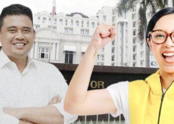 Bobby Nasution-Sekar Tandjung. (Foto Ist)