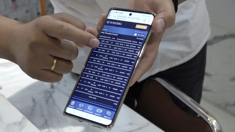 Barang bukti togel online. (Foto Ist)