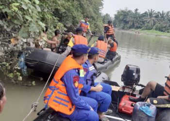 Sat Polairud Polres Tanjung Balai dan Tim Berhasil Temukan Jenajah Korban Hanyut Diperairan Pantai Olang