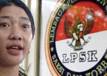 Anak almarhun Sempurna Pasaribu-LPSK. (Foto Ist)