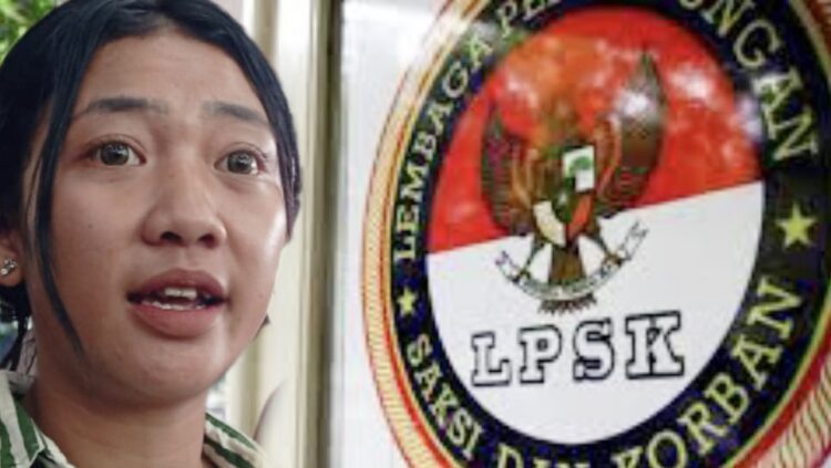 Anak almarhun Sempurna Pasaribu-LPSK. (Foto Ist)