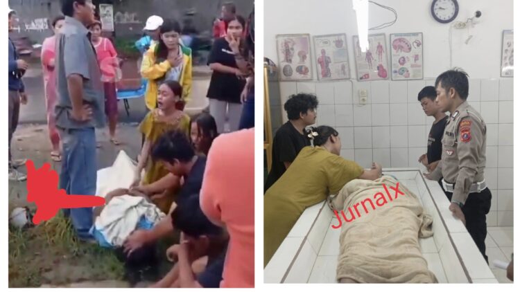 Jenajah korban Roma Uli boru Pasaribu saat di TKP dan ruangan jenajah RSUD dr Djasamen Saragih Kota Siantar