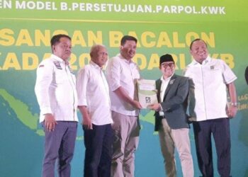 Ketua umum PKB Muhaimin Iskandar (Cak Imin) resmi memberikan rekomendasi kepada Bobby Nasution dalam Pilgub Sumatera Utara (Sumut) 2024. ((Foto Ist)