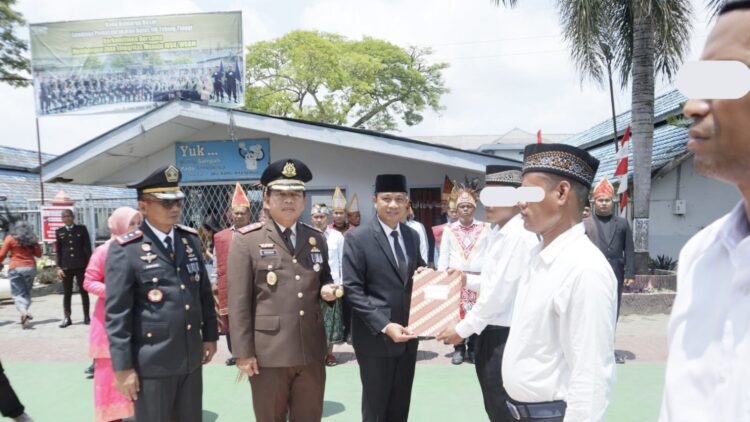 Pemberian SK Remisi kepada Warga Binaan Lapas Kelas IIB Tebing Tinggi
