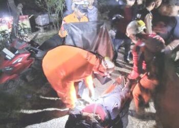 Mahasiswa Fakultas USU, Ronny Syahputra terjatuh ke jurang Gunung Sibayak. (Foto Ist)