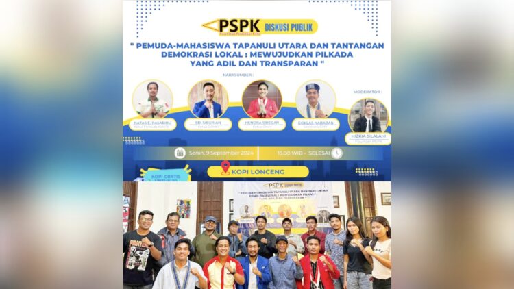 Pemuda dan Mahasiswa Taput Gelar FGD Mengawal Pemilu Yang Adil dan Transparan