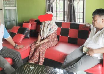 Pelaku Sug saat ditangkap di rumahnya
