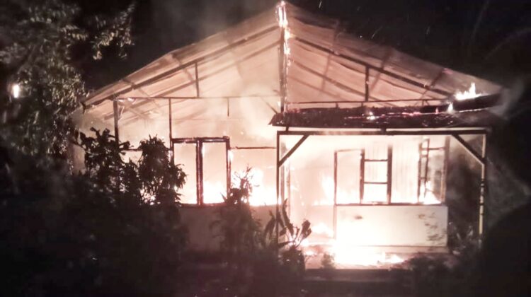 Satu Unit Rumah di Nagori Maligas Bayu Terbakar