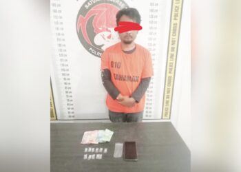Pelaku Fery Lubis dan barang bukti sudah diserahkan ke Sat Resnarkoba Polres Simalungun