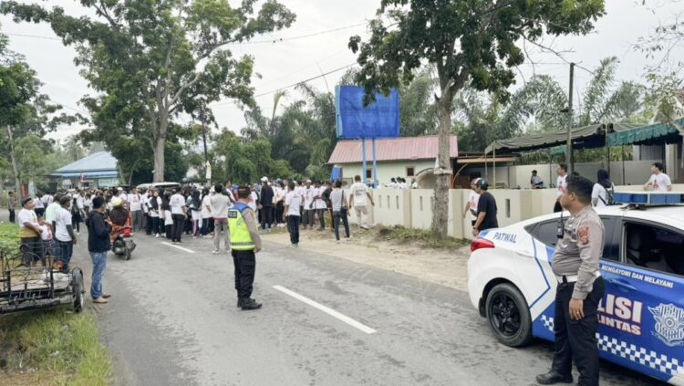 Polres Tanjung Balai Pengamanan Rangkaian Kunker Anggota DPR RI Komisi III