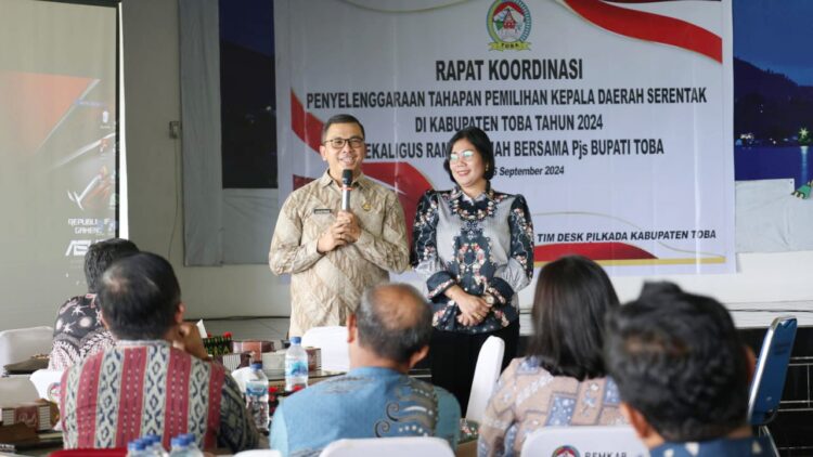 Rakor di Rumah dinas Bupati Toba