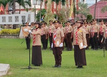 Kwarcab Kota Tebing Tinggi Upcar Peringatan Hari Pramuka ke 63 Tahun 2024