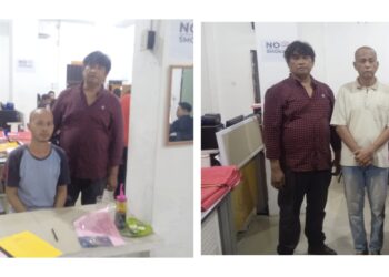 Kanit Reskrim Polsek Siantar Timur AIPTU Jantri T. Damanik melakukan Tahap II ke Kejari Siantar