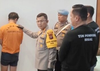 MIS Pelaku jambret di Jalan Bhayangkara, Medan yang merupakan seorang mahasiswa. (Foto Ist)