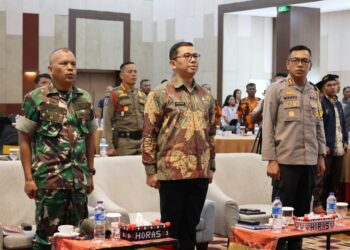 Pjs. Bupati Toba, Dr. Agustinus Panjaitan, menghadiri sosialisasi Pilkada serentak tahun 2024