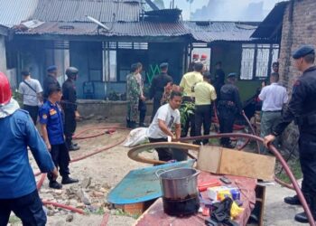 Kebakaran di Jalan Sejahtera