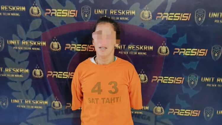 Tersangka MY sudah ditahan Polseķ Teluk Nibung