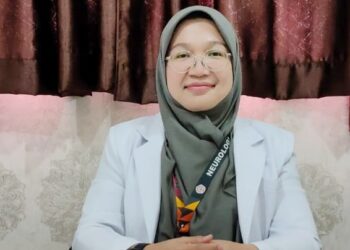 Ketua Kelompok Staf Medik (KSM) Neurologi RS Adam Malik dr Neni Nurchalida MKed (Neu) SpS