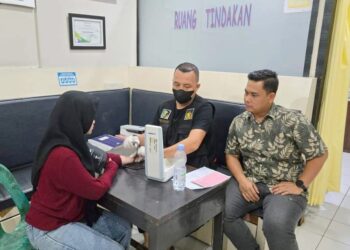 Pelaku tindak pidana judi online. (Foto Ist)