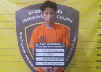 Tersangka Riand Vernando Sijabat