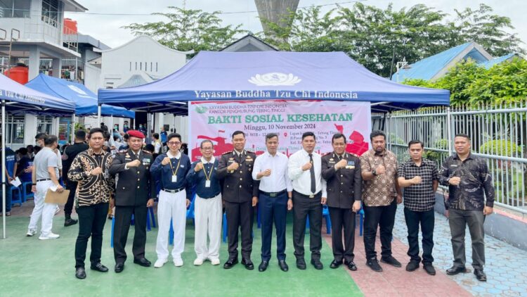 Lapas Tebing Tinggi Gandeng Yayasan Buddha Tzu Chi Gelar Pengobatan Gratis Bagi WBP
