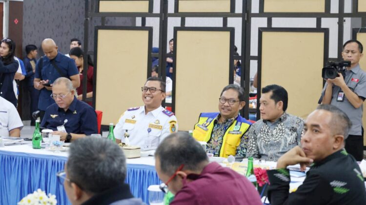 Kadishub Sumut, Dr. Agustinus Panjaitan rapat koordinasi bersama Komisi V DPR RI dan KemenPU