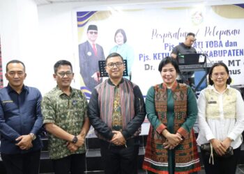 Pjs Bupati Toba Dr. Agustinus Panjaitan Pamit, Dilepas dengan Harapan dan Apresiasi