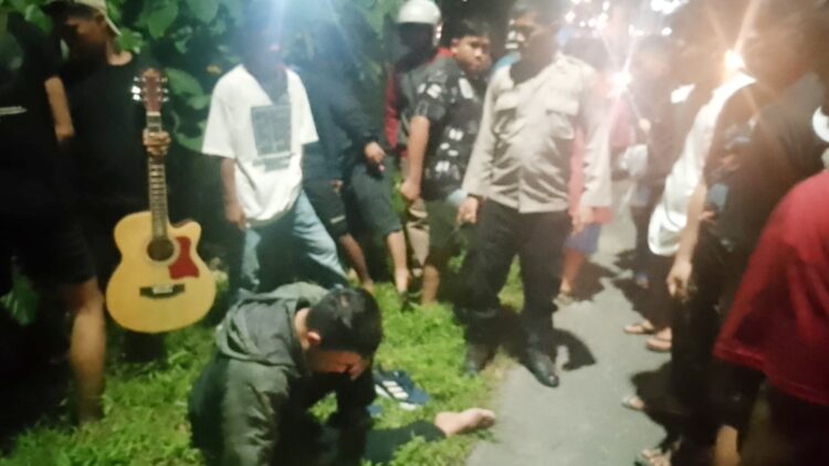 Security Armi Ardi Putra kondisi luka saat masih di TKP 