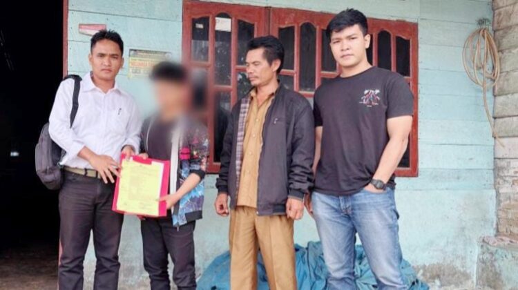 Pelaku Cabul WG saat ditangkap