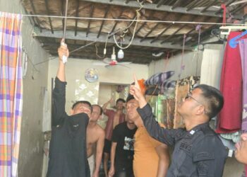Lapas TBA Lakukan Deteksi Dini Blok Hunian Wargabinaan Jelang Tahun Baru