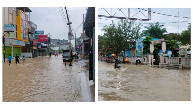 Kota Tebing Tinggi dilanda banjir