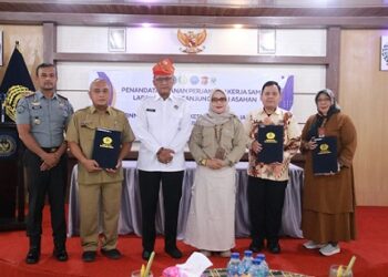Lapas TBA Gelar Penandatanganan Kerjasama dengan Dengan Stakeholder Vertikal
