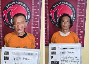 Kedua pelaku, MH alias M dan DS alias D