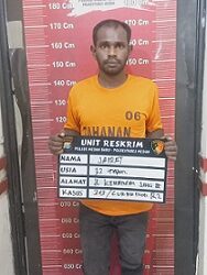 Pelaku Curanmor Jairat yang ditembak polisi. (Foto Ist)