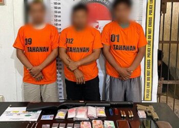 Ketigas Tersangka dan barang bukti sudah diamankan di Sat Resnarkoba Polres Simalungun