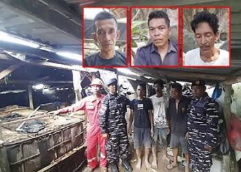 Tiga Komplotan Pencurian Avtur Diringkus Personil Lantamal I Belawan