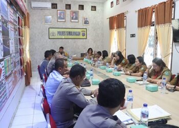 Kapolres Simalungun AKBP Choky Sentosa Meliala, S.I.K., S.H., M.H., memimpin Rakor Pembentukan SPPG untuk program Makan Bergizi Gratis