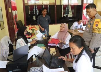 Kapolres Simalungun AKBP Choky Sentosa Meliala, S.I.K., S.H., MH Sidak ruangan Unit PPA Sat Reskrim
