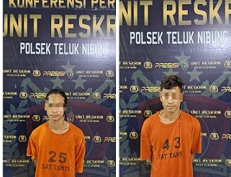 Kedua pelaku, MR alias I dan A alias A sudah ditahan