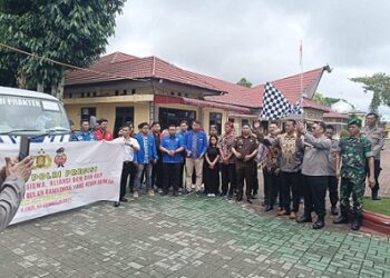 Polres Simalungun Gelar Baksos Polri Presisi Bersama Mahasiswa Jelang Ramadhan