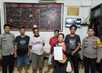 Personil piket SPKT dan Bhabinkamtibmas Polsek Siantar Utara Selesaikan Perkara Penganiayaan dengan Problem Solving
