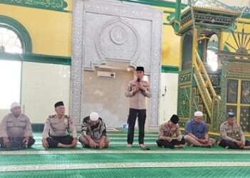 Polres Tanjung Balai Safari Ramadhan di Mesjid Raya Sultan Abdul Djalil Ahmadsyah