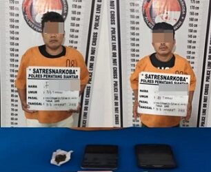 kedua tersangka, FAN alia Doli dan PR alias Rambe