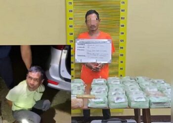 Pelaku penyeludupan narkoba jenis sabu 56 kg. (Foto Ist)